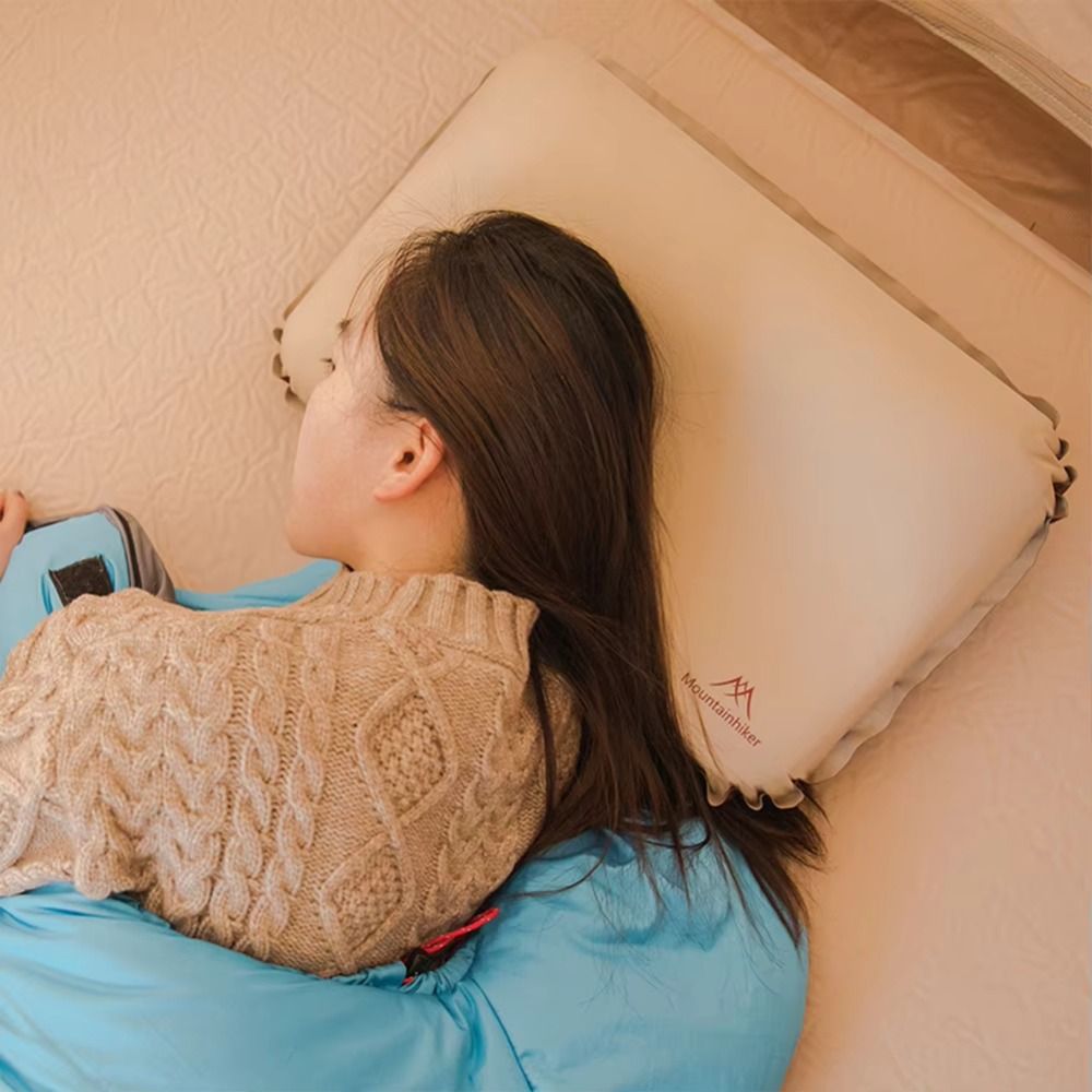 Camp Pillow Compressible - Cuscino da Campeggio Ergonomico Portatile, Comprimibile,