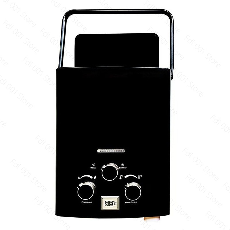 Outdoor Camping Water Heater - Scaldabagno a Gas Portatile Senza Serbatoio