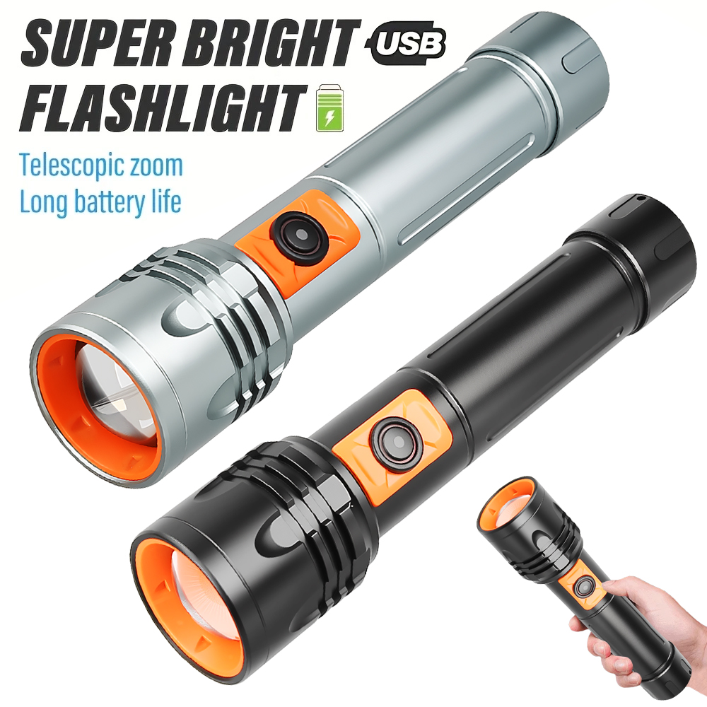 Outdoor Camping And Fishing - Torcia LED ad alta potenza Torcia