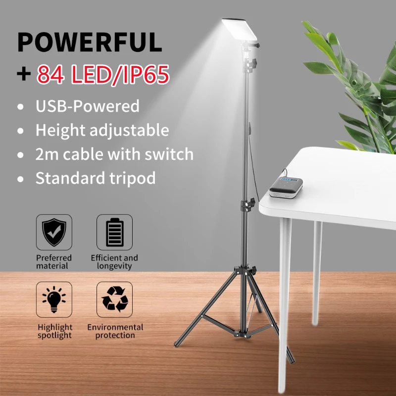 Outdoor Camping Videos - Lampada LED alimentata tramite USB regolabile