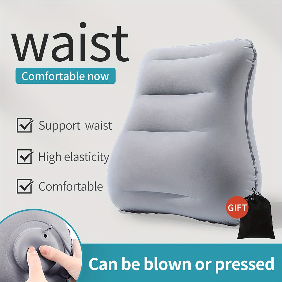 Camp Pillow Compressible - Cuscino gonfiabile di supporto lombare Cuscino