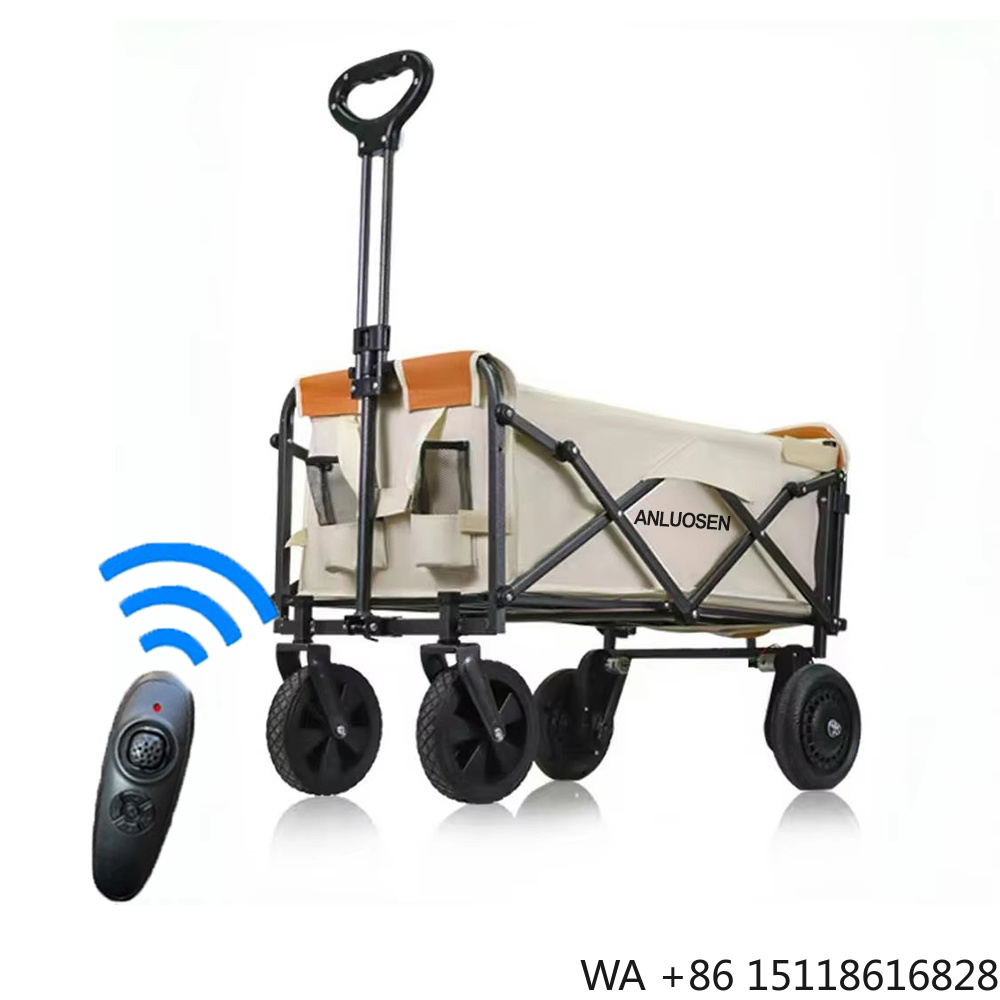 Outdoor Camping And Fishing - Carrello Elettrico Pieghevole da Campeggio 2000mAh