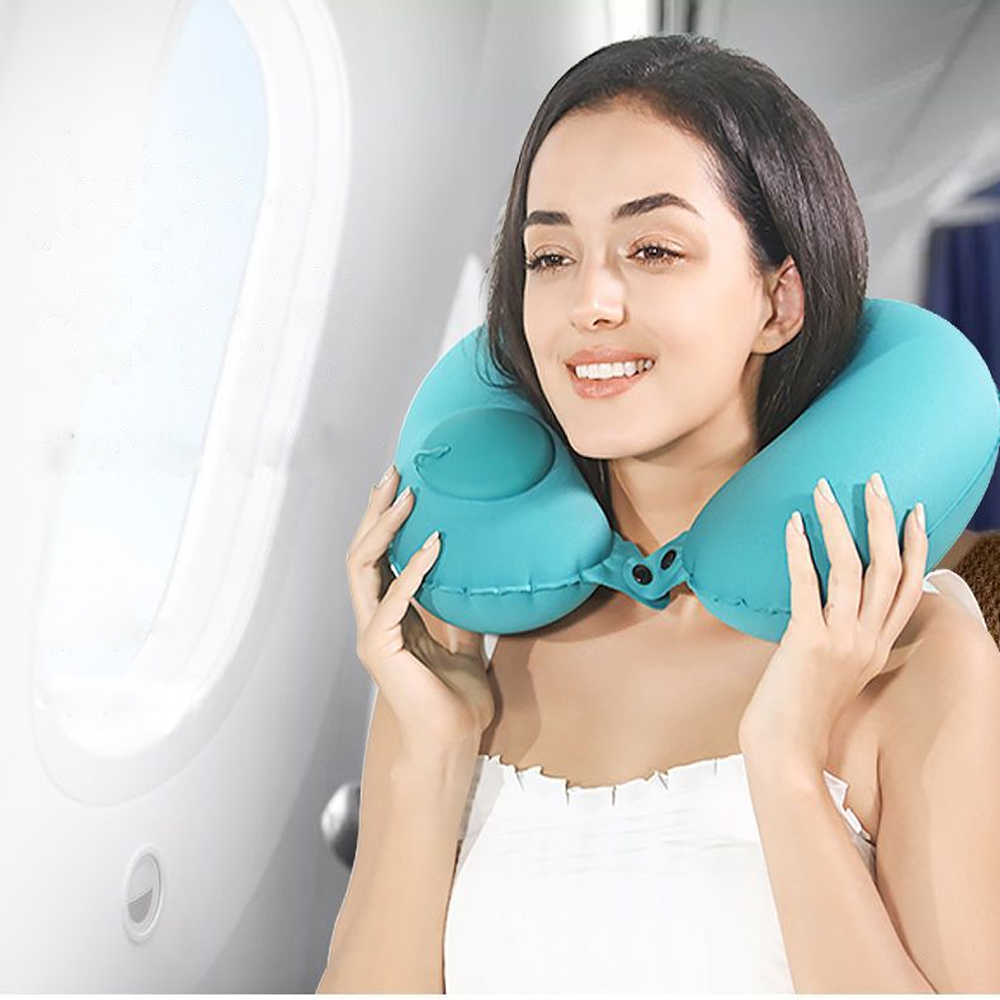 Camp Pillow Compressible - Cuscino da campeggio gonfiabile ultraleggero e
