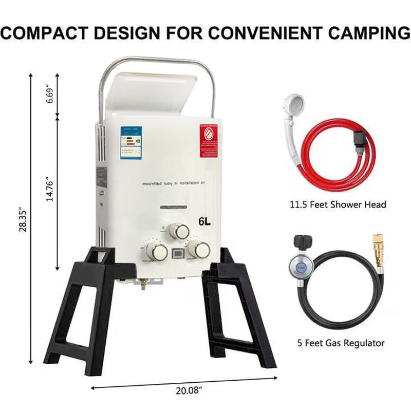 Outdoor Camping Water Heater - Nuovo modello di scaldabagno da esterno
