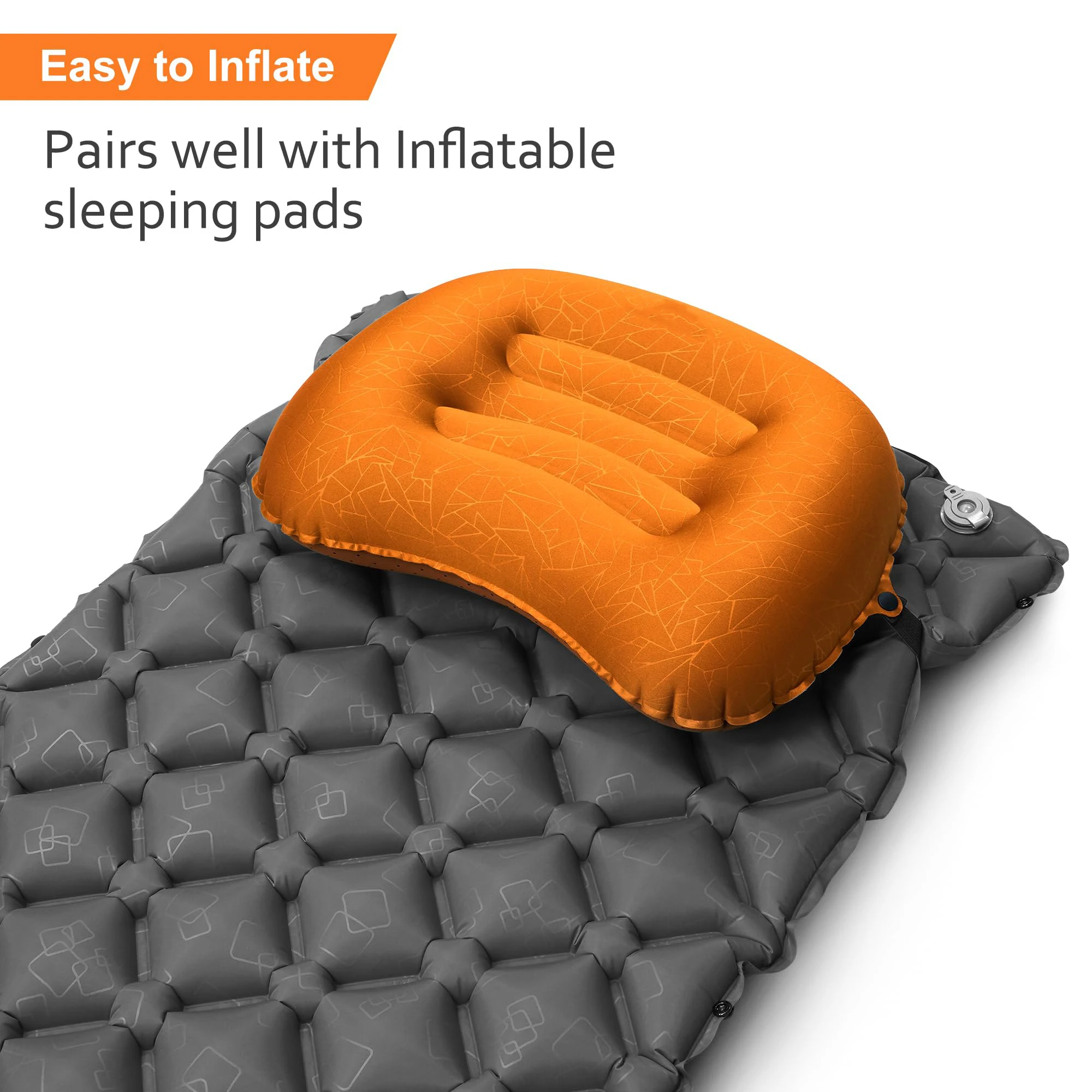 Camp Pillow Compressible - Cuscino da viaggio gonfiabile ultraleggero da