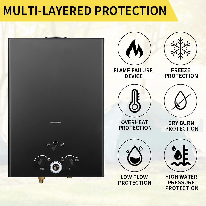 Scaldabagno a Gas Istantaneo 1 - Outdoor Camping Water Heater recensione e prezzo