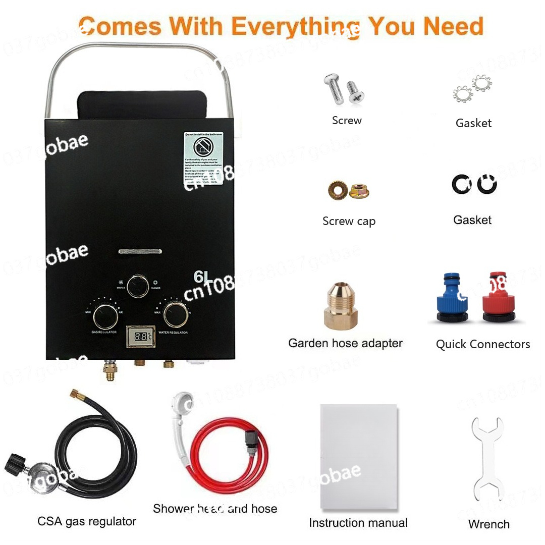 Nuovo Scaldabagno Portatile a  - Outdoor Camping Water Heater recensione e prezzo