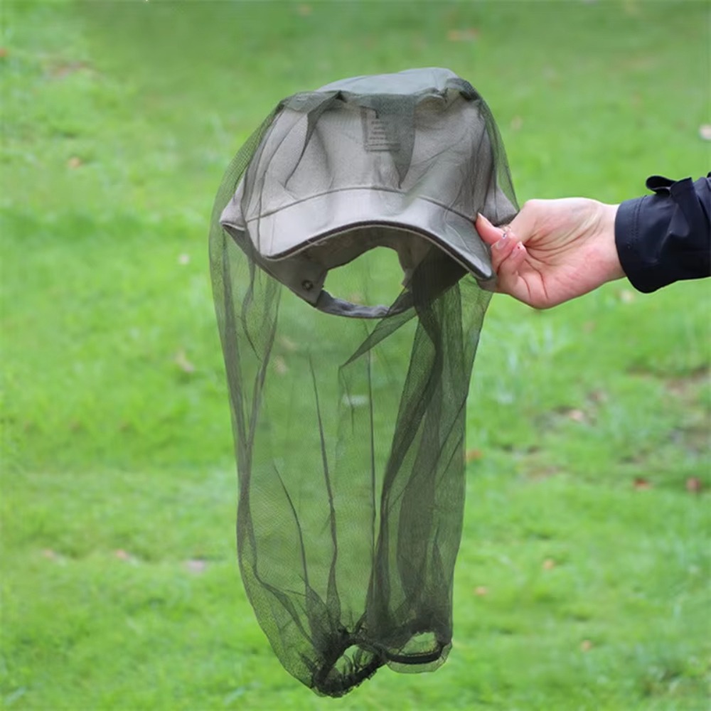 Cappello da Pesca Anti-Zanzare - Outdoor Camping Mosquito Net recensione e prezzo