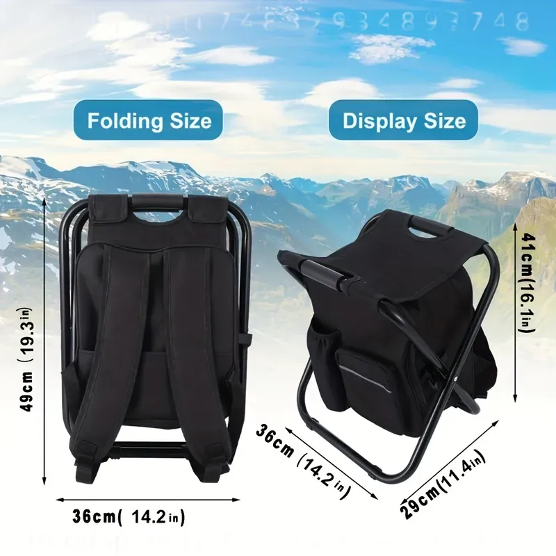 Sedia Zaino Pieghevole 2-in-1  - Folding Chair recensione e prezzo