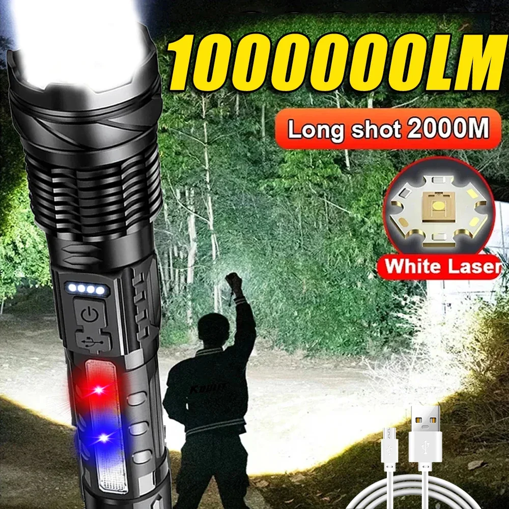 Potente torcia a LED ricaricab - Outdoor Camping And Fishing recensione e prezzo