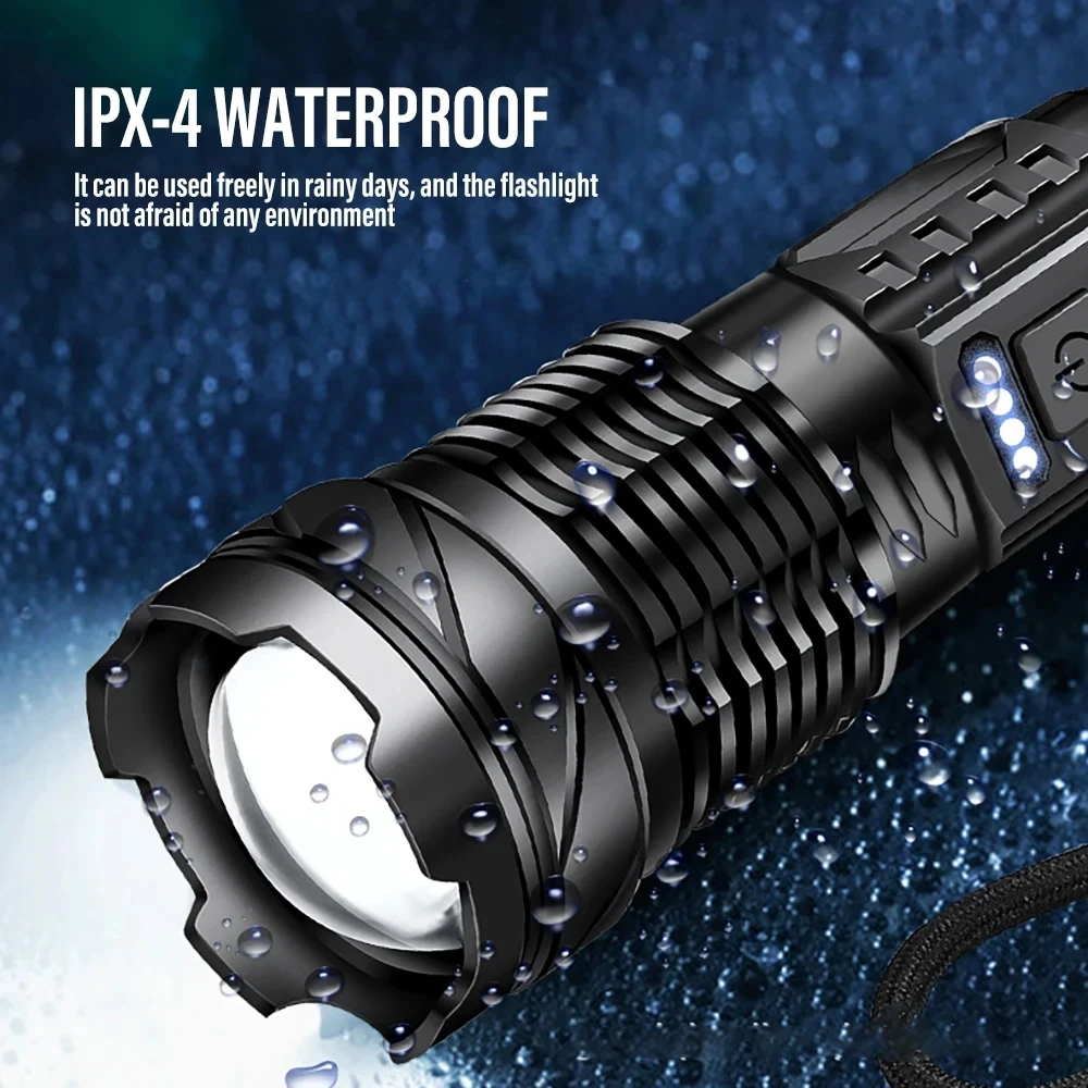Potente torcia a LED ricaricab - Outdoor Camping And Fishing recensione e prezzo