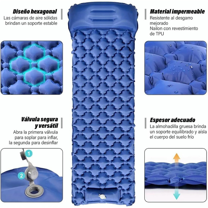 Materassini gonfiabili da camp - Camp Pillow Compressible recensione e prezzo