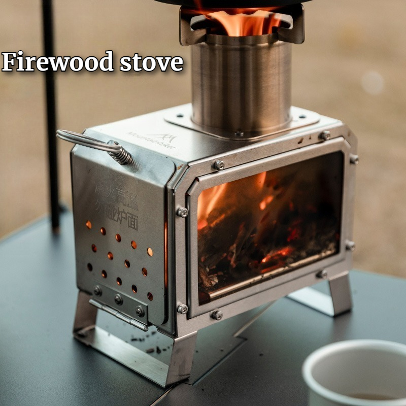 Stufa a Legna Quadrata in Acci - Cooking Outdoor Camping recensione e prezzo