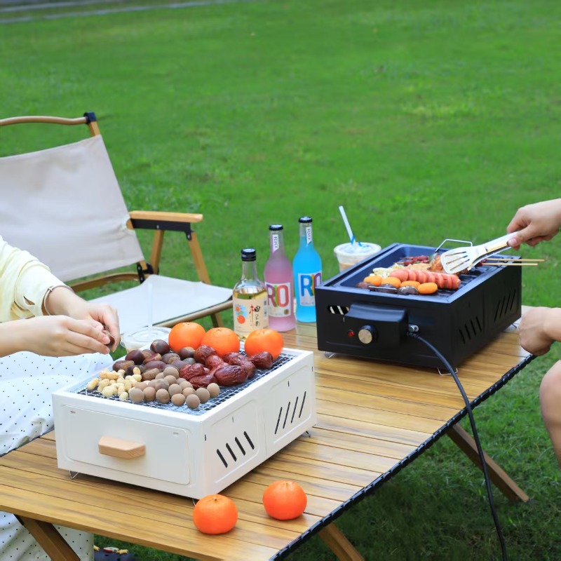 Griglia portatile a carbone pe - Cooking Outdoor Camping recensione e prezzo