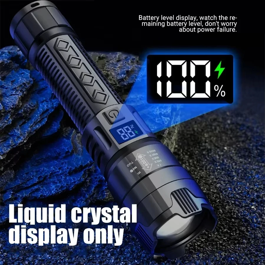 Torcia tattica a LED 2000LM To - Outdoor Camping And Fishing recensione e prezzo
