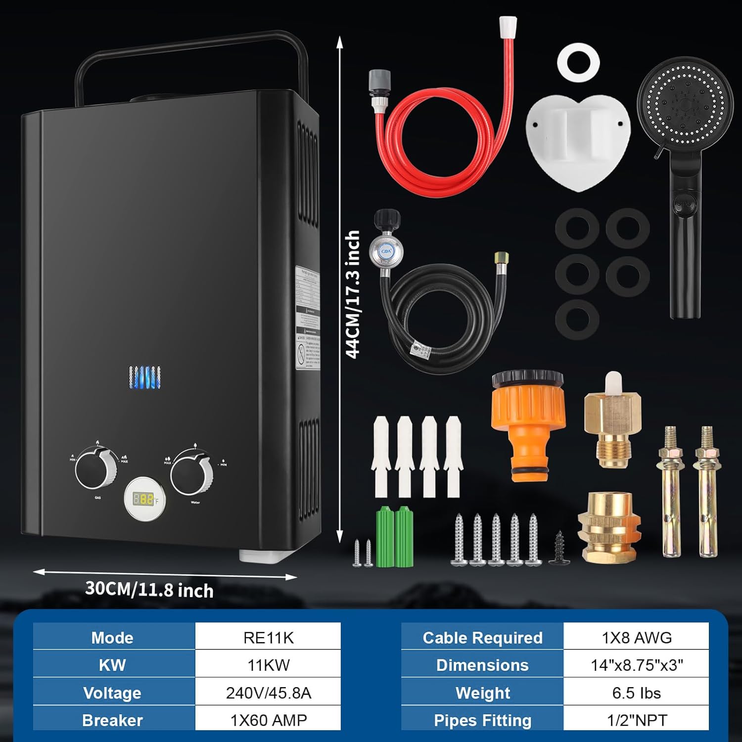Scaldabagno Istantaneo a Propa - Outdoor Camping Water Heater recensione e prezzo