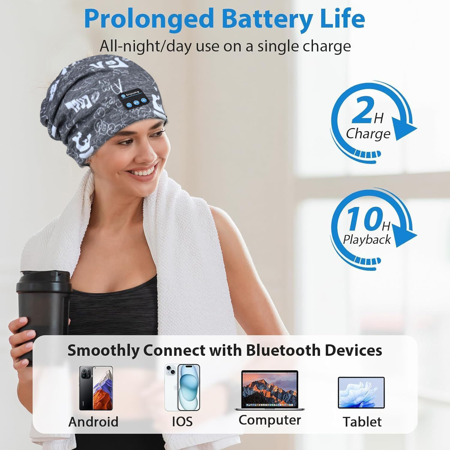 Cappello Bluetooth con Cuffie  - Outdoor Camping Videos recensione e prezzo