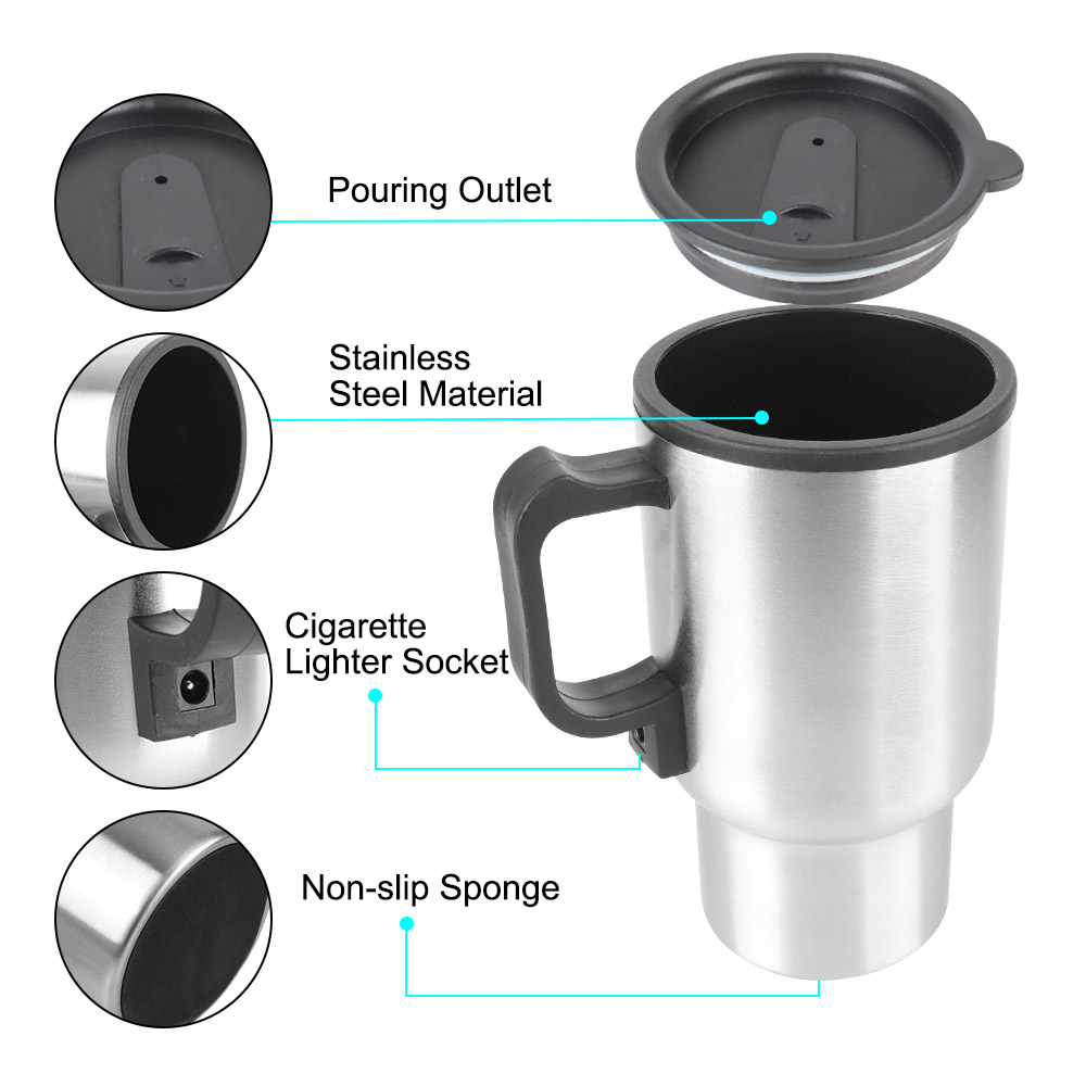 12V 450ml tazza da caffè per a - Outdoor Camping Kettle recensione e prezzo