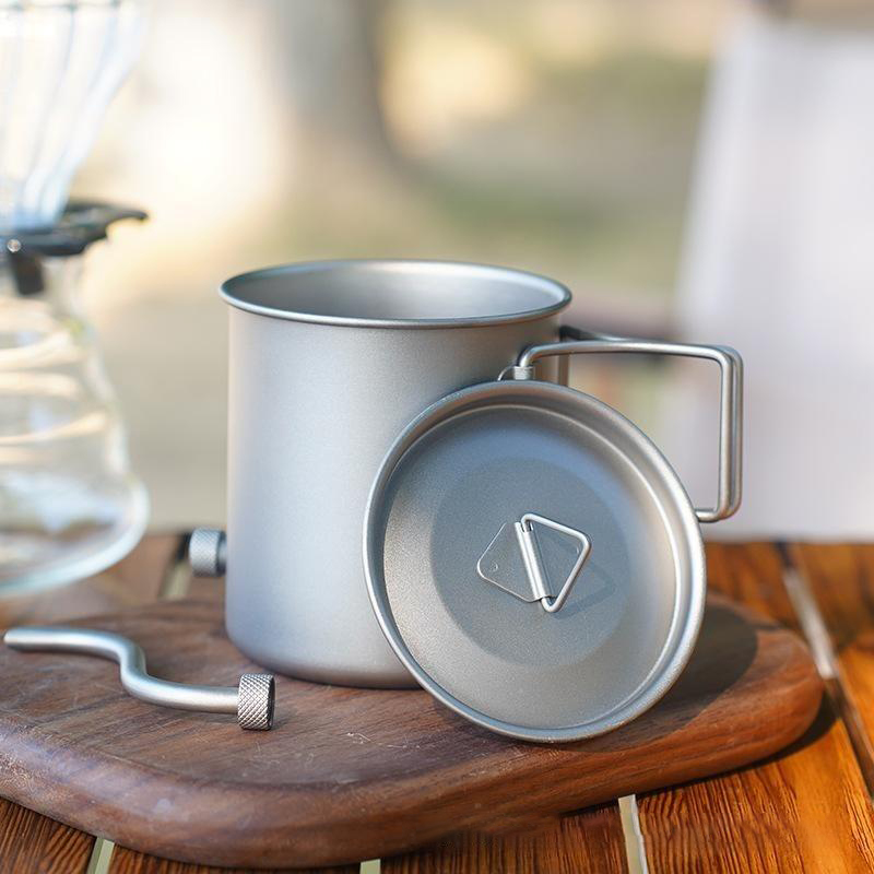 Bollitore per caffè in titanio - Outdoor Camping Kettle recensione e prezzo