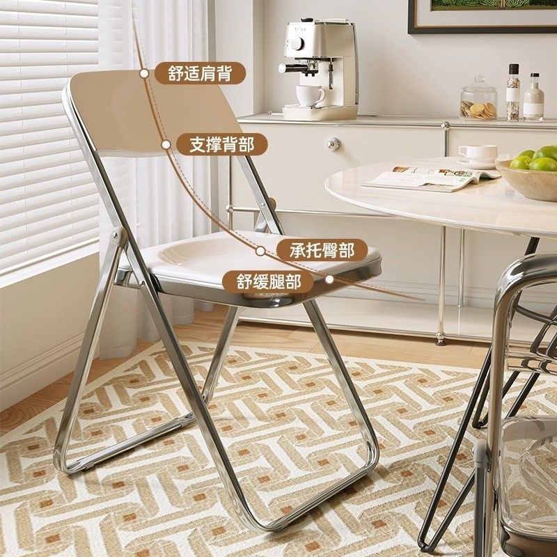 Sedia pieghevole HYS in acrili - Folding Chair recensione e prezzo