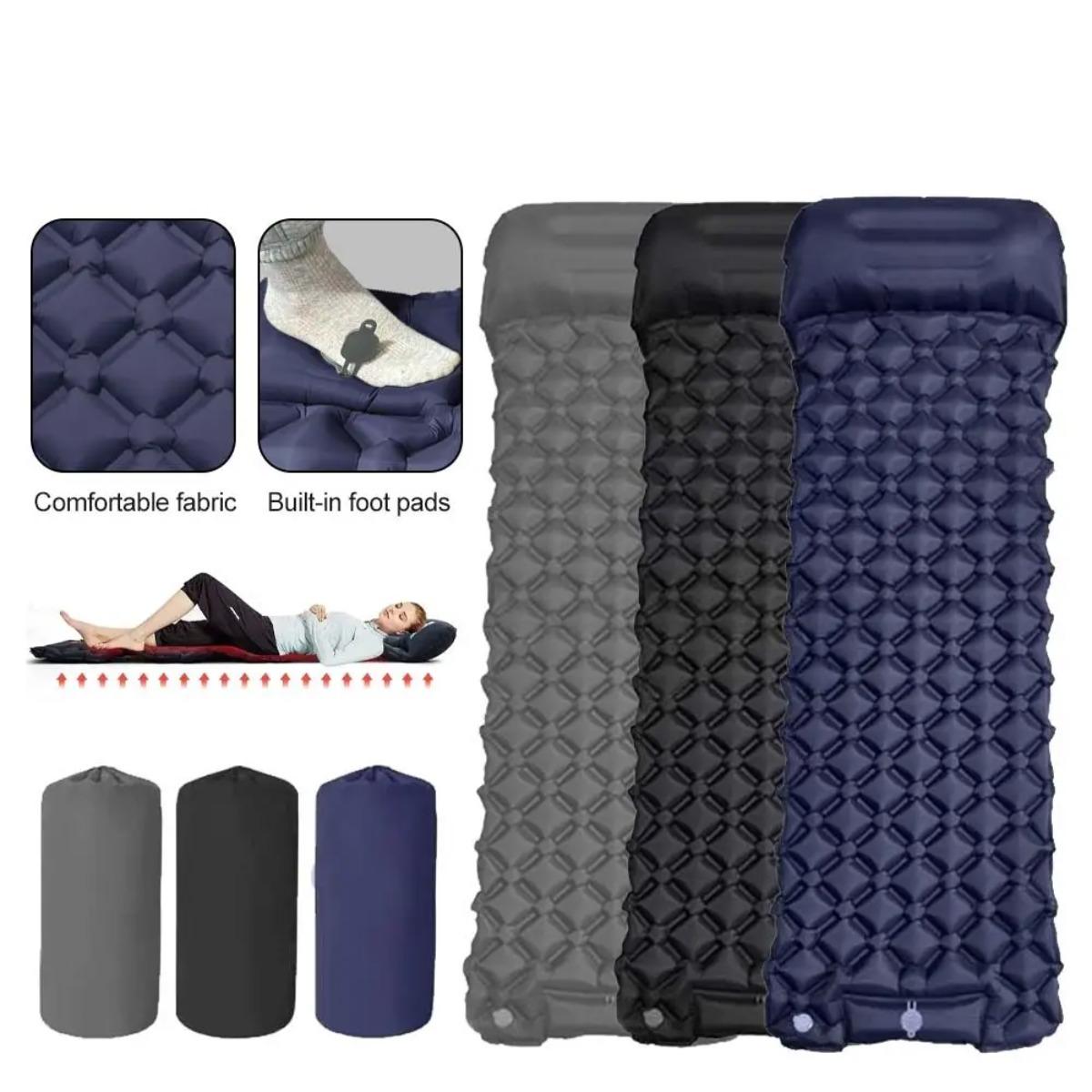 Materasso gonfiabile singolo e - Camp Pillow Compressible recensione e prezzo