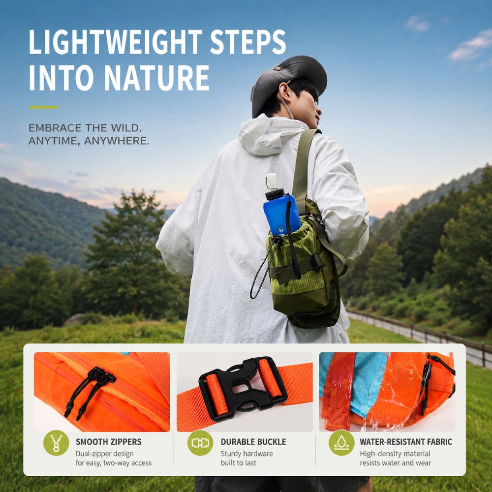 Borsa a Tracolla Coreana per E - Outdoor Camping Kettle recensione e prezzo
