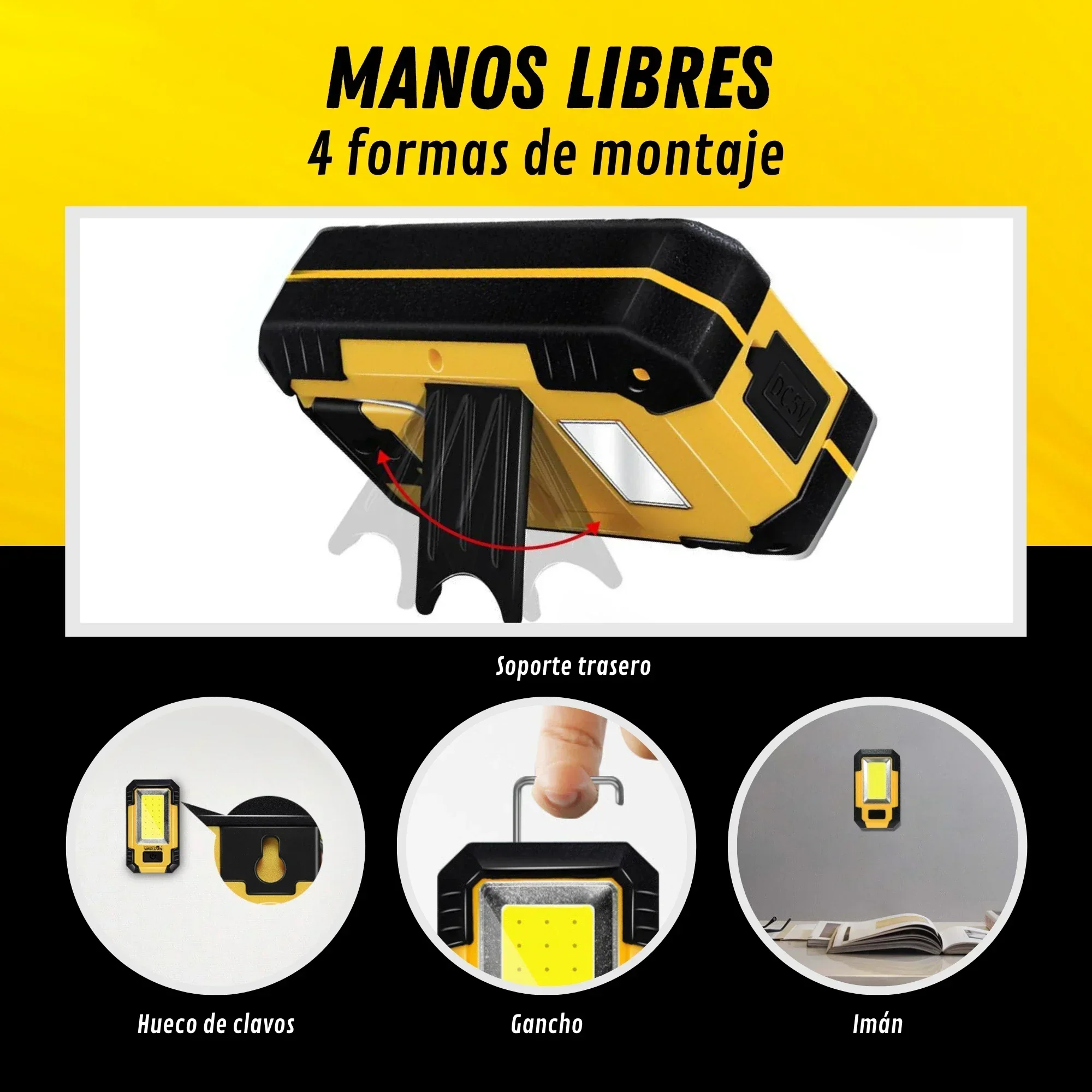Torcia da lavoro portatile ric - Outdoor Camping Lantern recensione e prezzo