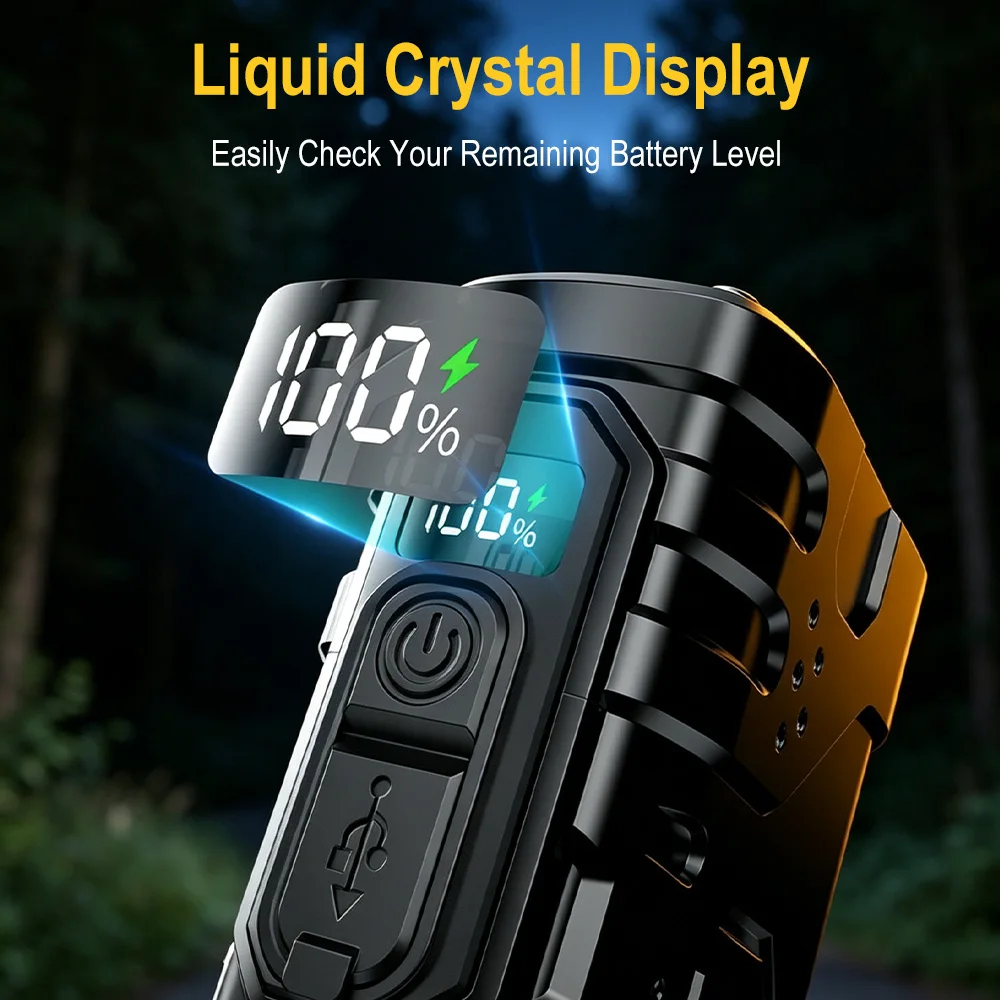 BORUIiT Torcia LED EDC a Manov - Outdoor Camping And Fishing recensione e prezzo