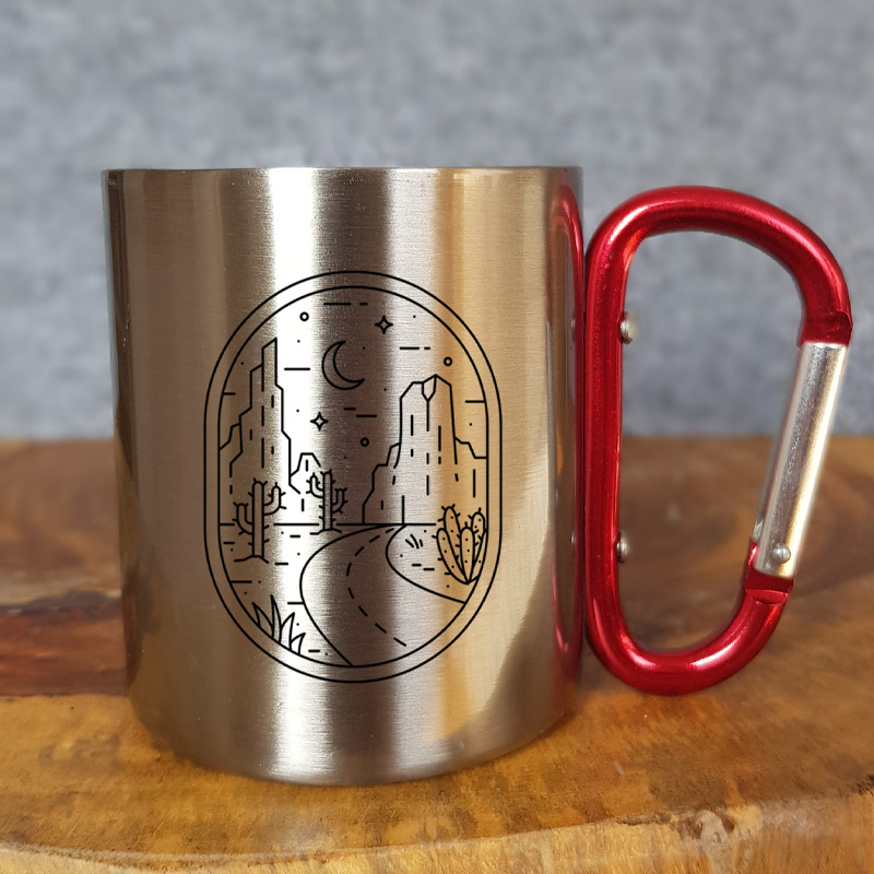 Tazza da campeggio in acciaio  - Outdoor Camping Direct recensione e prezzo
