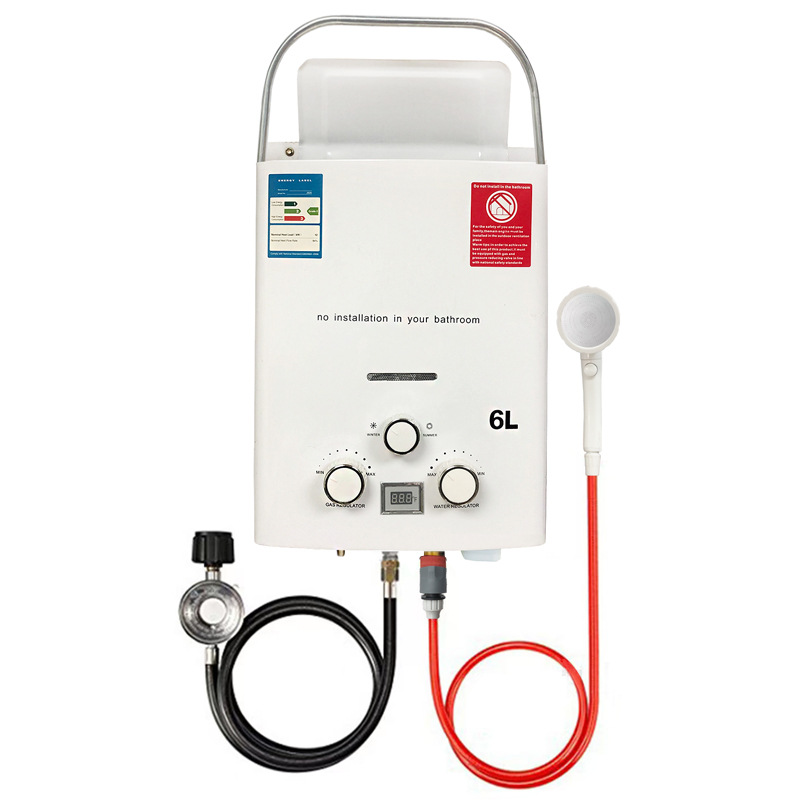 Nuovo modello di scaldabagno d - Outdoor Camping Water Heater recensione e prezzo
