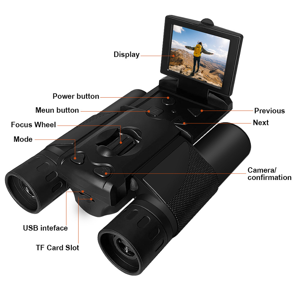 Binocolo per fotocamera digita - Outdoor Camping Videos recensione e prezzo