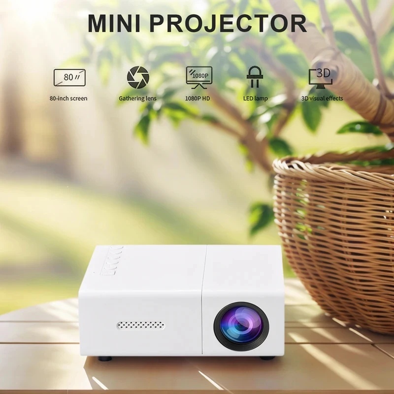 Mini Proiettore LED 1080P con  - Outdoor Camping Movies recensione e prezzo