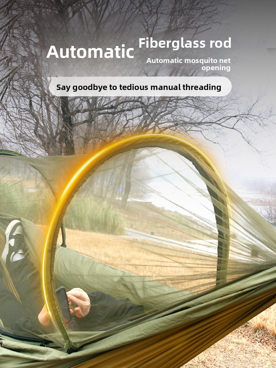 Amaca con Zanzariera per Campe - Outdoor Camping Mosquito Net recensione e prezzo