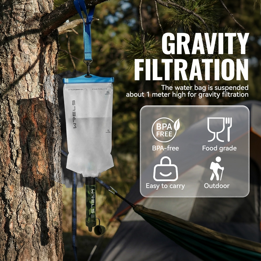 WRELS Set di filtri per l'acqu - Survival Kit recensione e prezzo