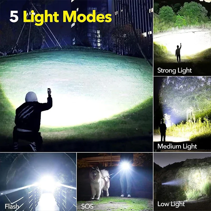 Torcia LED ad alta potenza ric - Outdoor Camping And Fishing recensione e prezzo