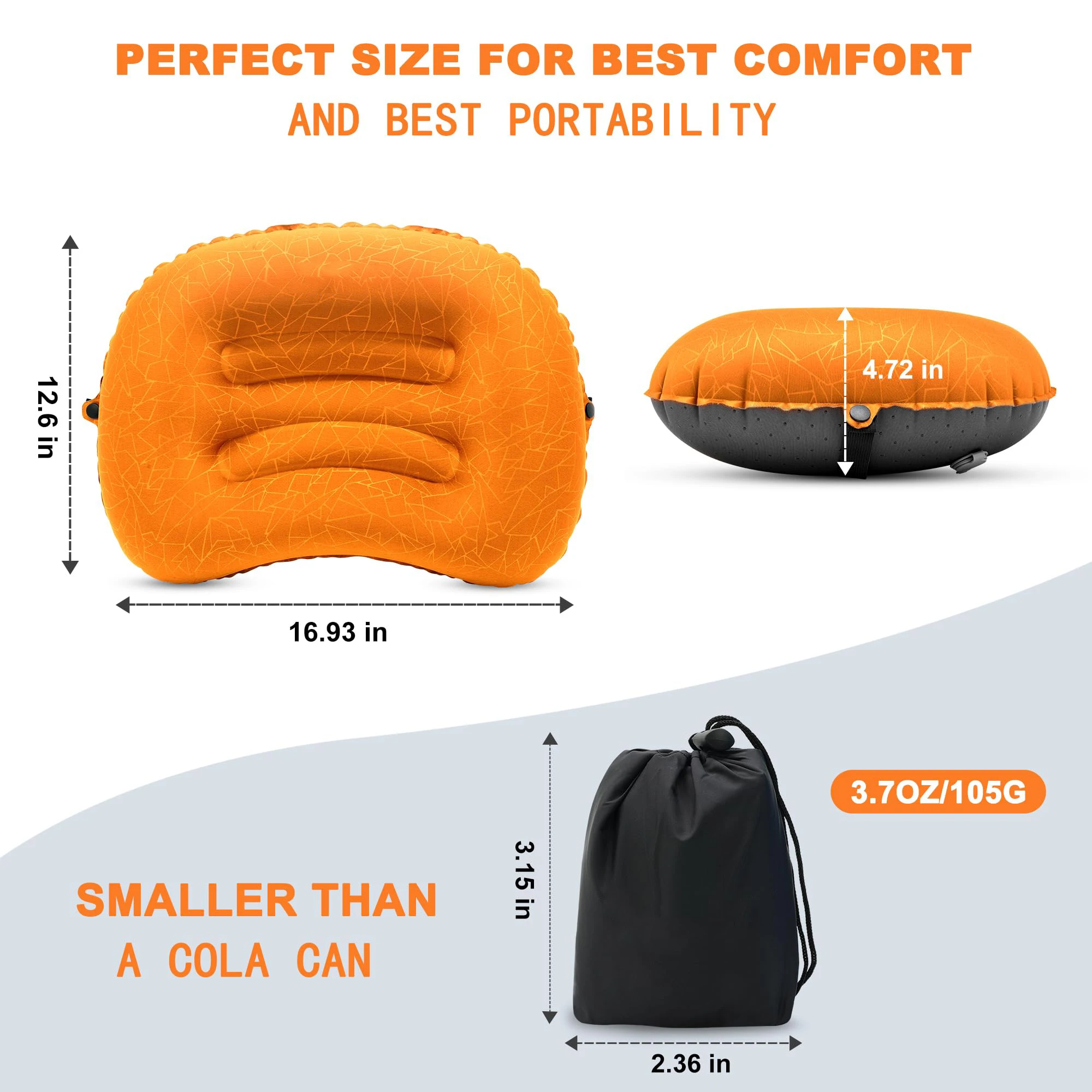 Cuscino da viaggio gonfiabile  - Camp Pillow Compressible recensione e prezzo